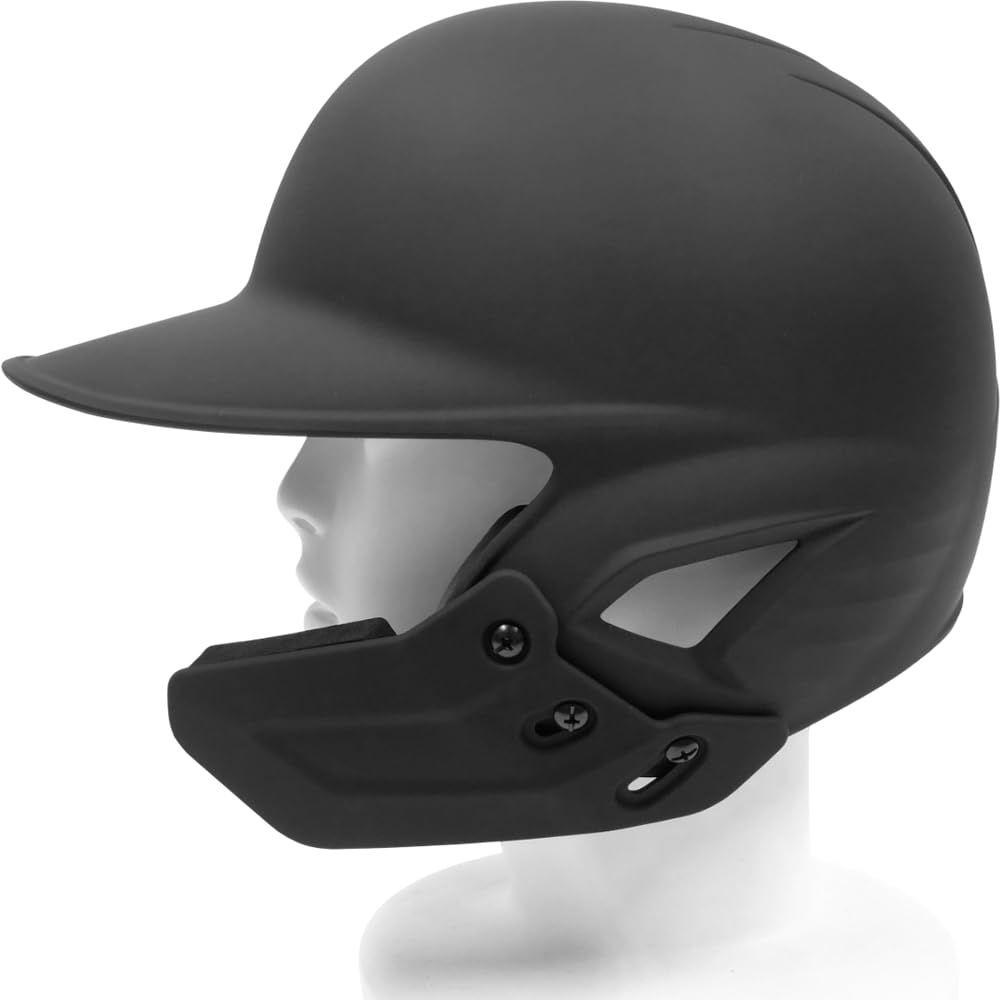 Amazon | ゼット ZETT 軟式打者用片耳ヘルメット 顎ガード付き